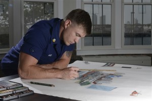 support our troops us coast guard chart art