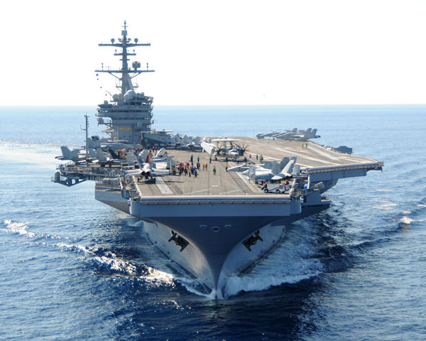 USS George H. W. Bush (CVN 77) - Nimitz Class carrier