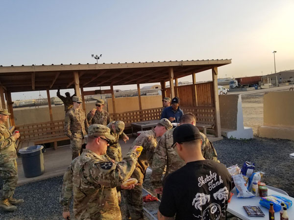 Your care packages are a great hit with our soldiers. Our soldiers’ biggest request is for coffee, granola bars, fruit bars, nuts, beef jerky and other "healthy" snacks.